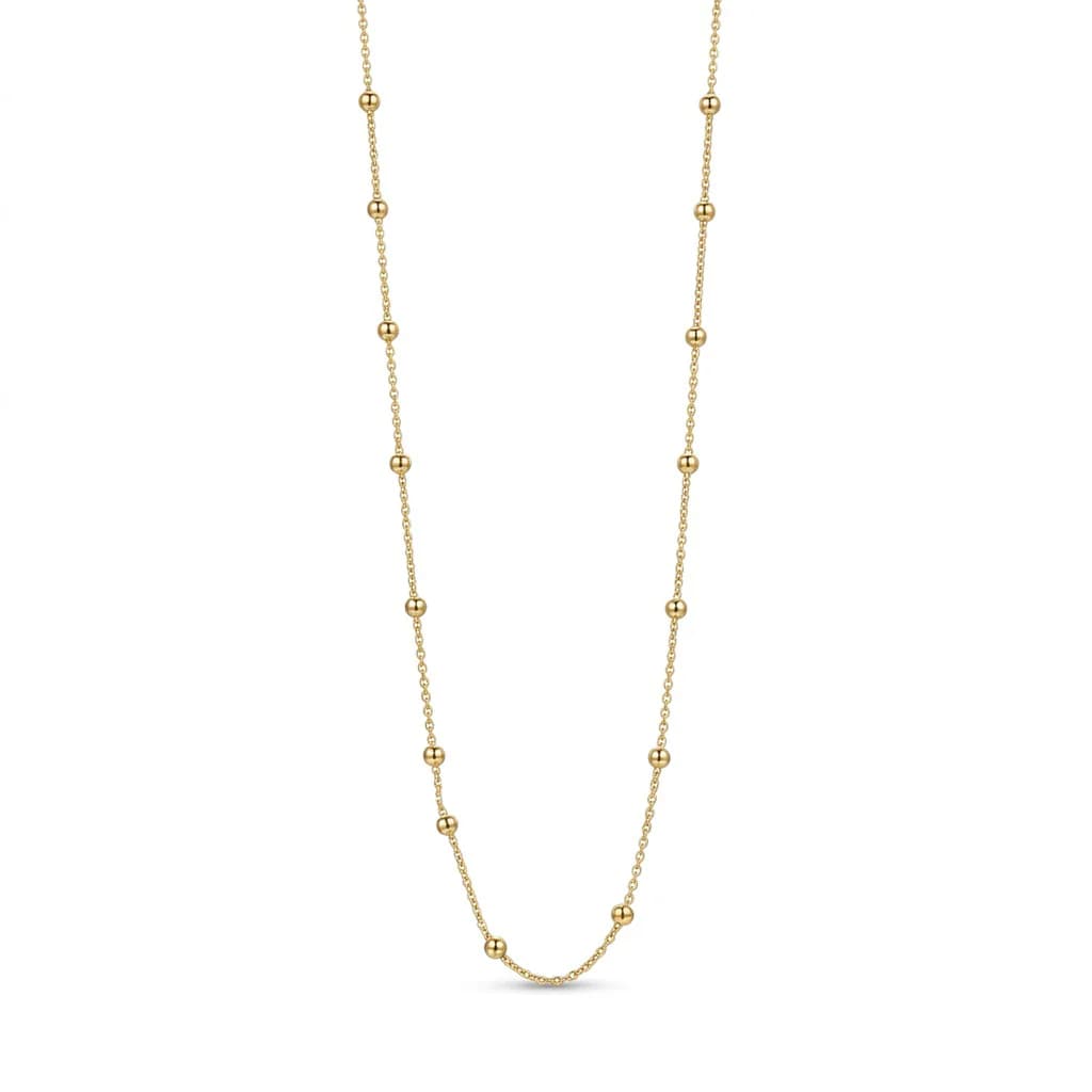 Bolinhas lisas dourado