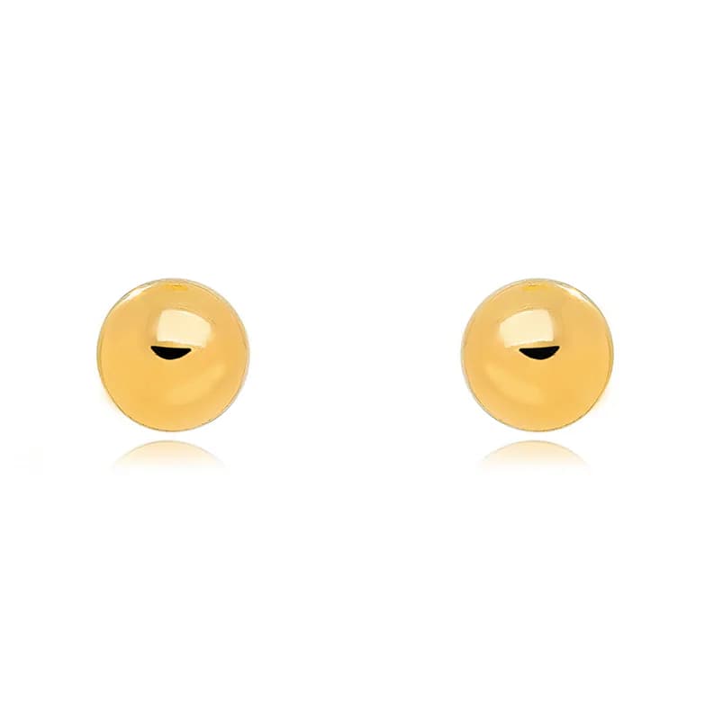 Bola liso dourado
