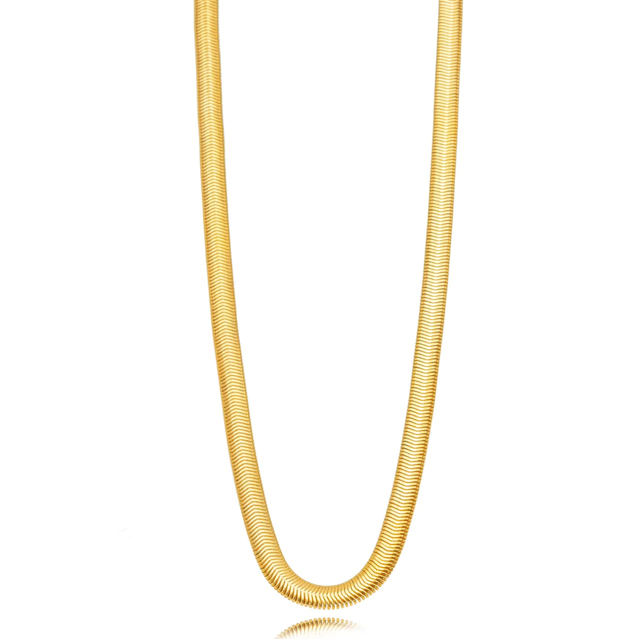 Malha roliça dourado