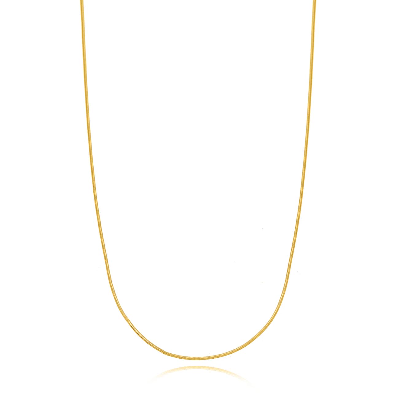 Cordão baiano liso dourado