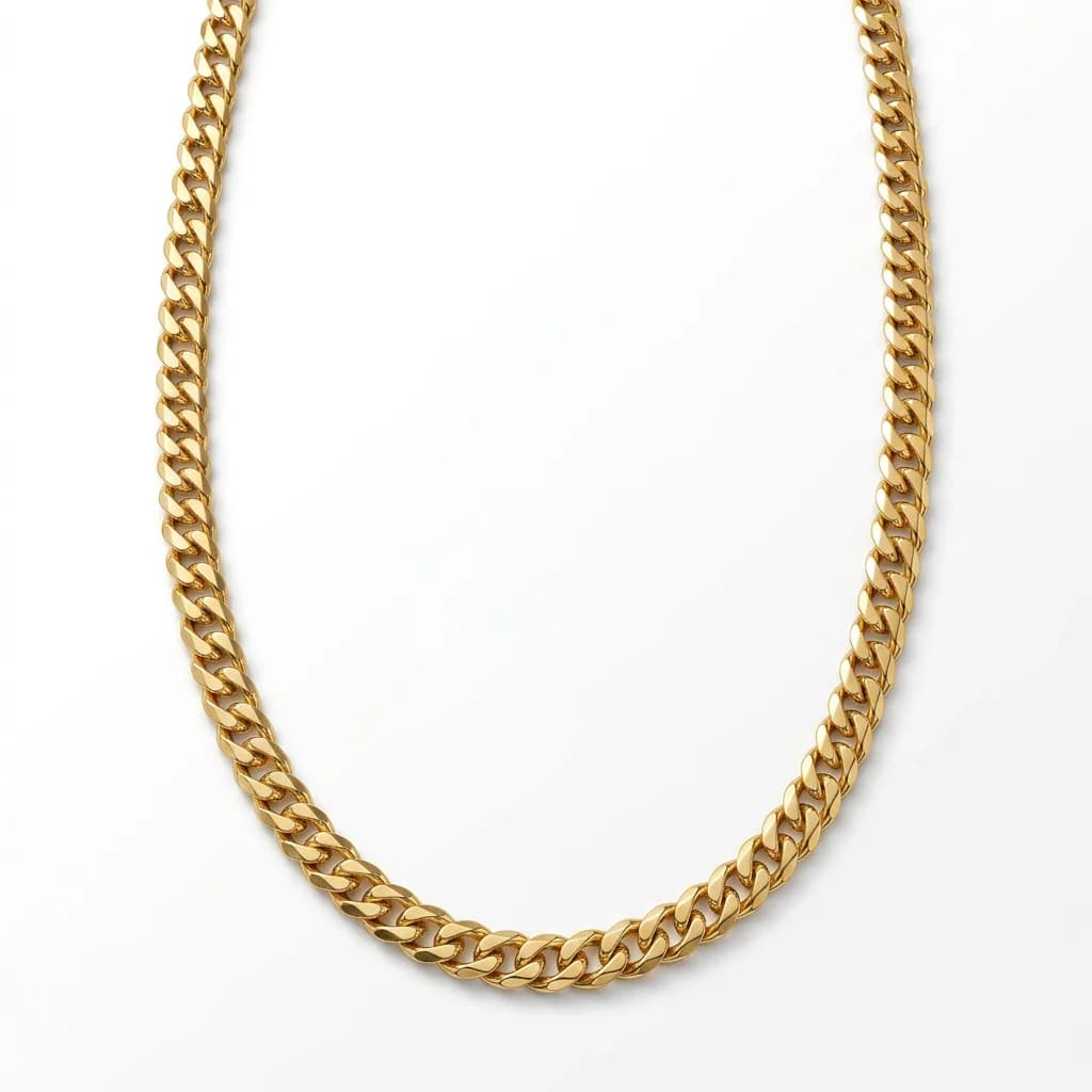 Elo grumet liso dourado