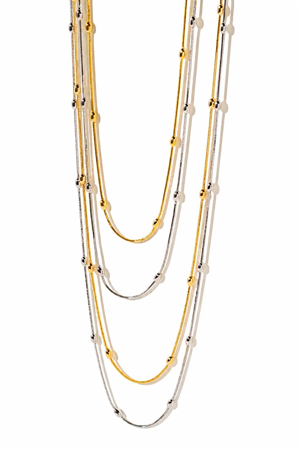 Bolas achatadas lisas dourado