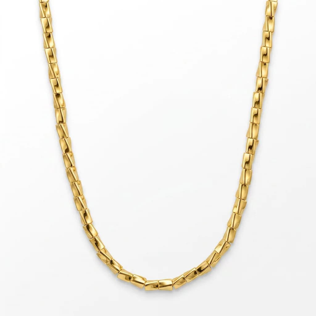 Canutilho liso dourado