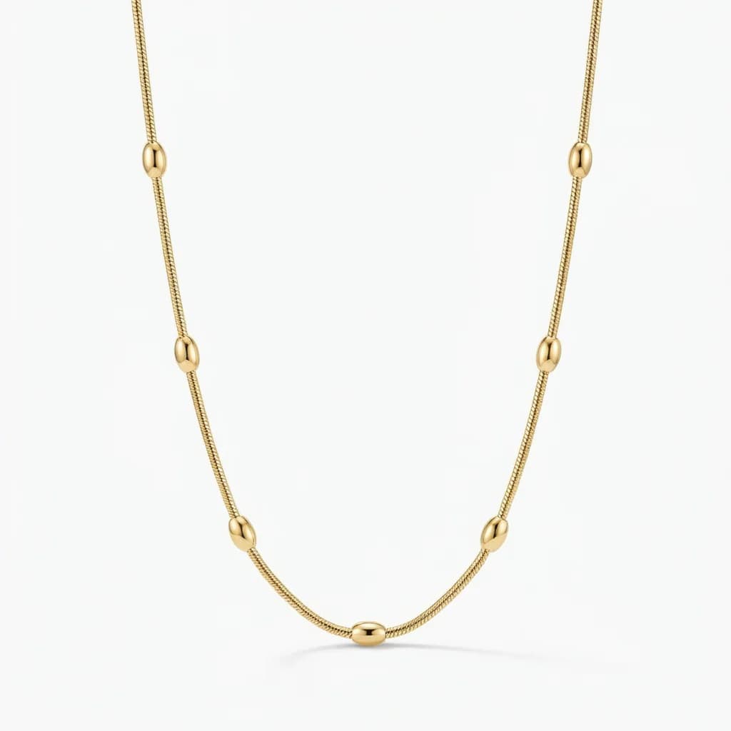 Bolas achatadas lisas dourado
