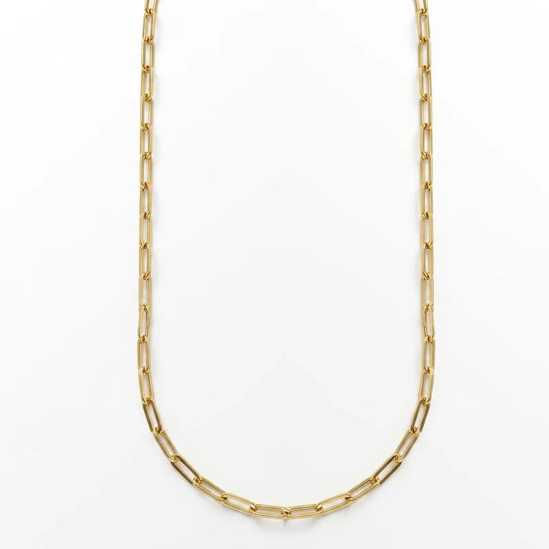 Cartier elos lisos 35cm dourado